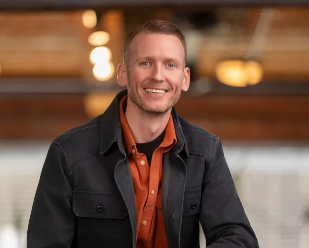 Portrait of Eric Oxford.
